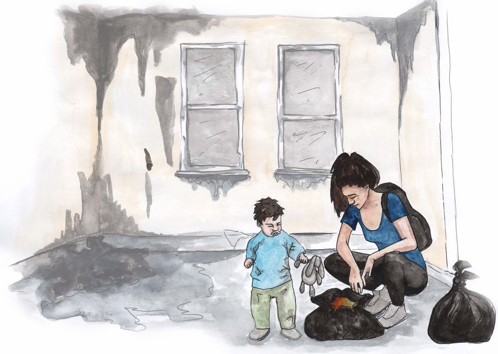 Women Refuge Illustrations | ELLE UK