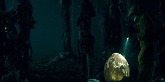 Underwater, Organism, Screenshot, Darkness, Fiction, Digital compositing, Marine biology, Fictional character, 