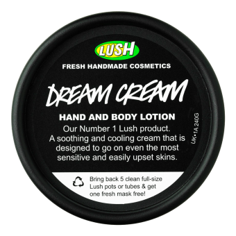 LUSH Dream Cream Body Lotion, £6.95