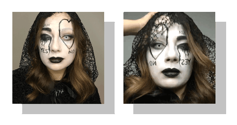 sophie beresiner halloween makeup tutorial