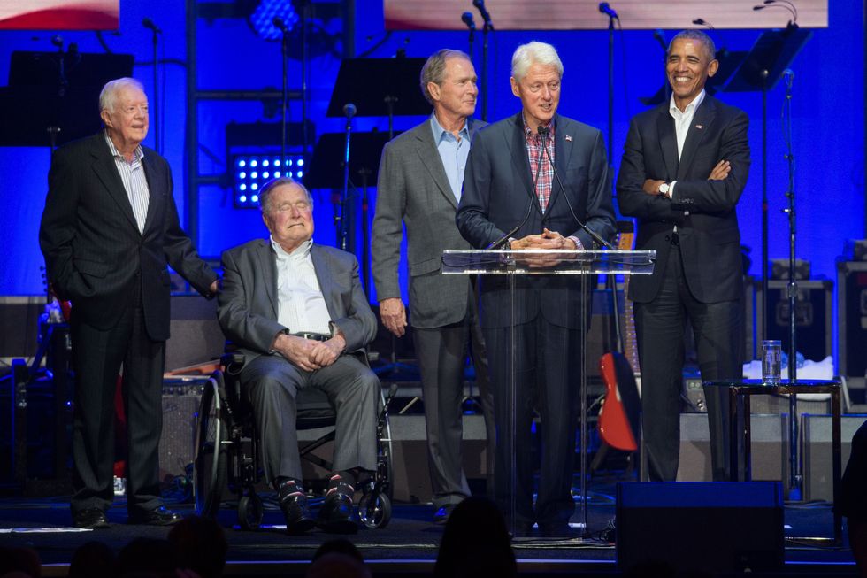 Jimmy Carter, George H. W. Bush, George Bush, Bill Clinton, Barack Obama