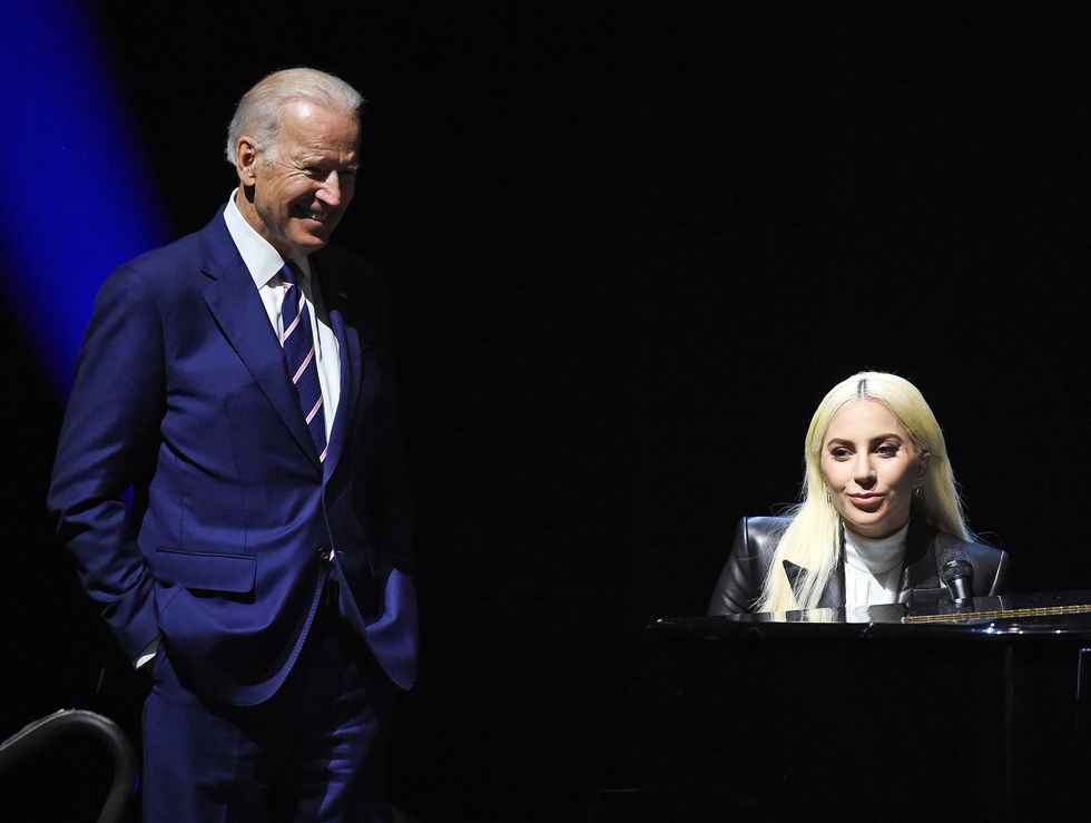 Joe Biden and Lady Gaga | ELLE UK