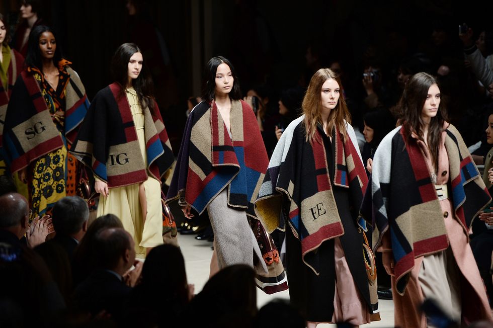 Burberry AW14 finale