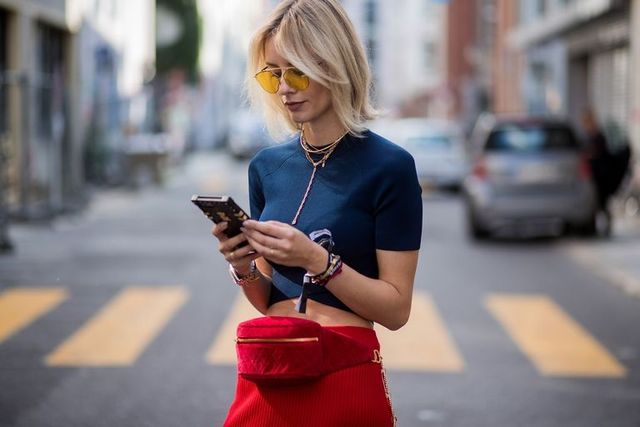 Street fashion, Photograph, Smartphone, Eyewear, Gadget, Blond, Mobile phone, Fashion, Snapshot, Glasses, 