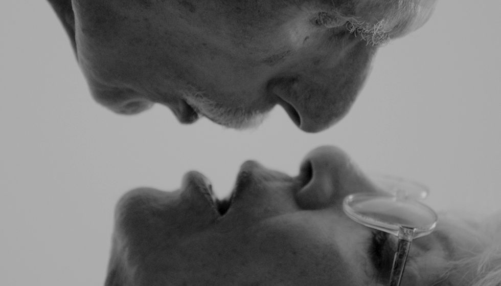 Head, Nose, Black-and-white, Jaw, Mouth, Lip, Close-up, Monochrome photography, Smoke, Human, 