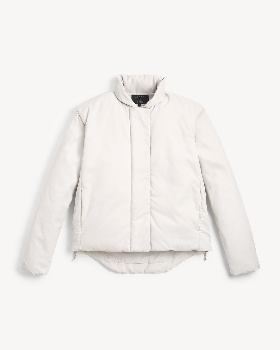 White, Clothing, Outerwear, Sleeve, Jacket, Collar, Beige, Blazer, Coat, Top, 