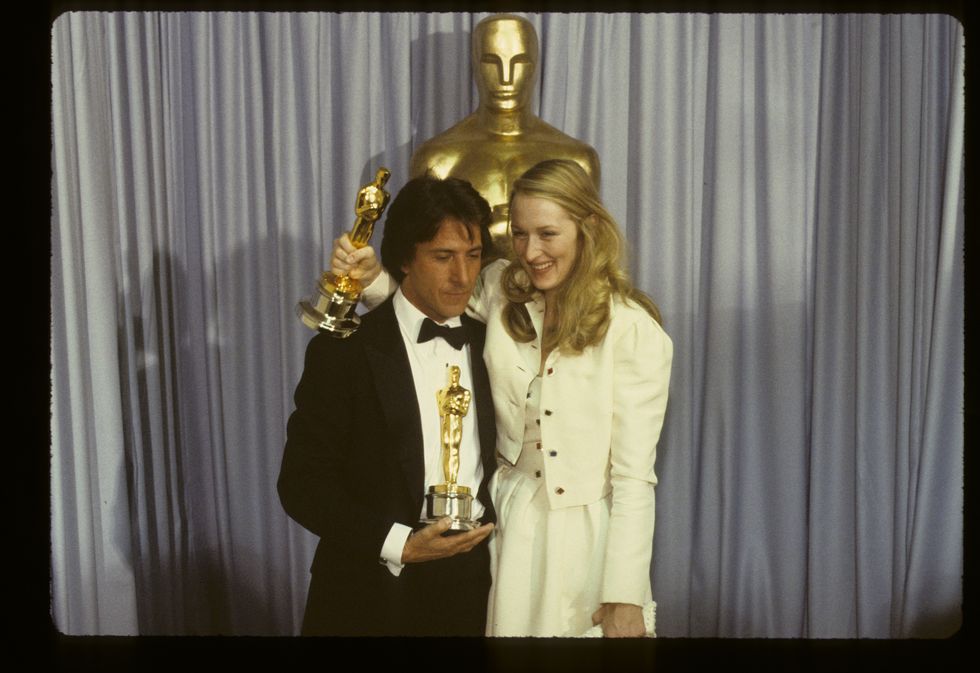 Dustin Hoffman and Meryl Streep