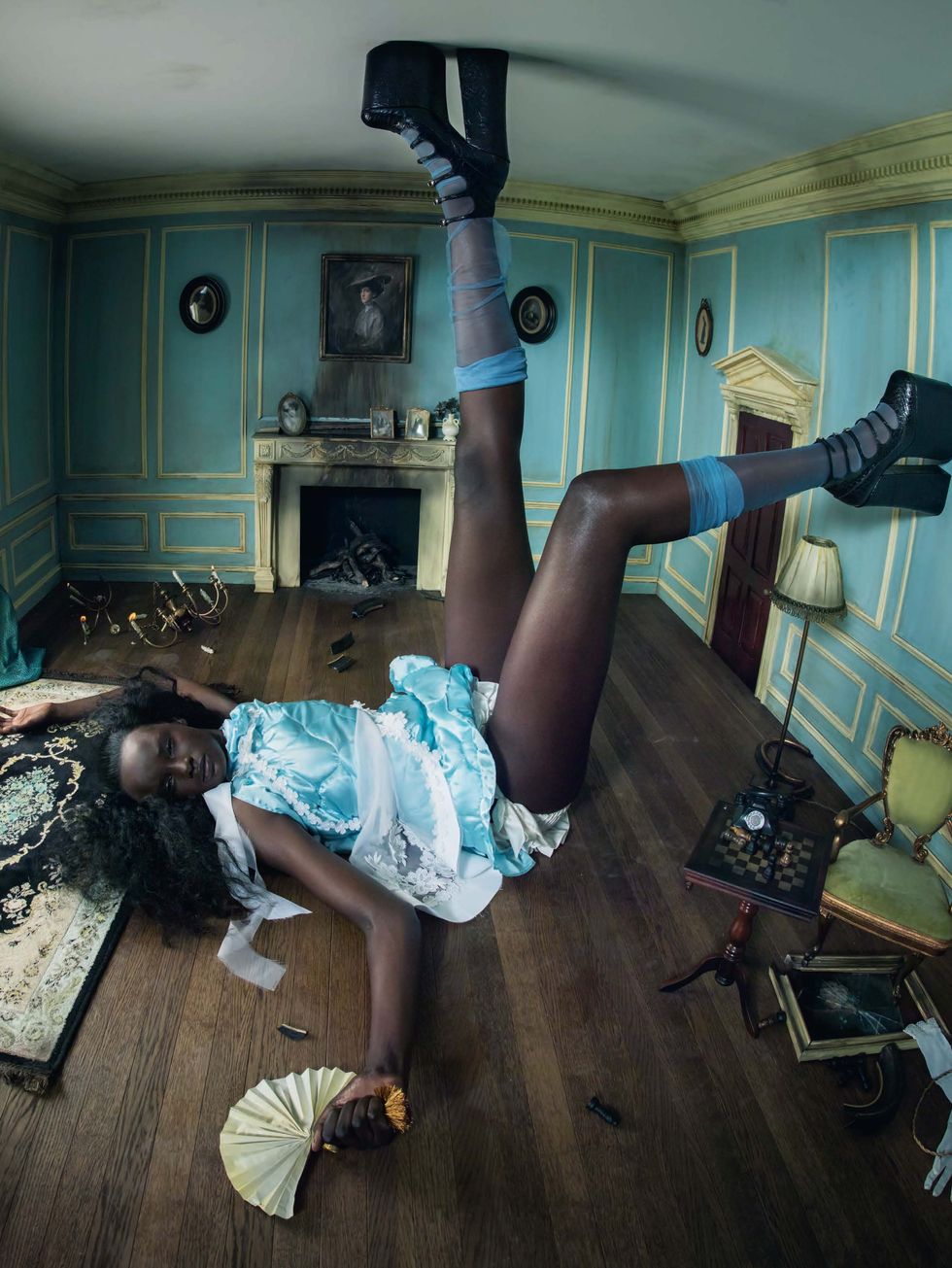 Tim Walker Pirelli calendar 2018 - Duckie Thot