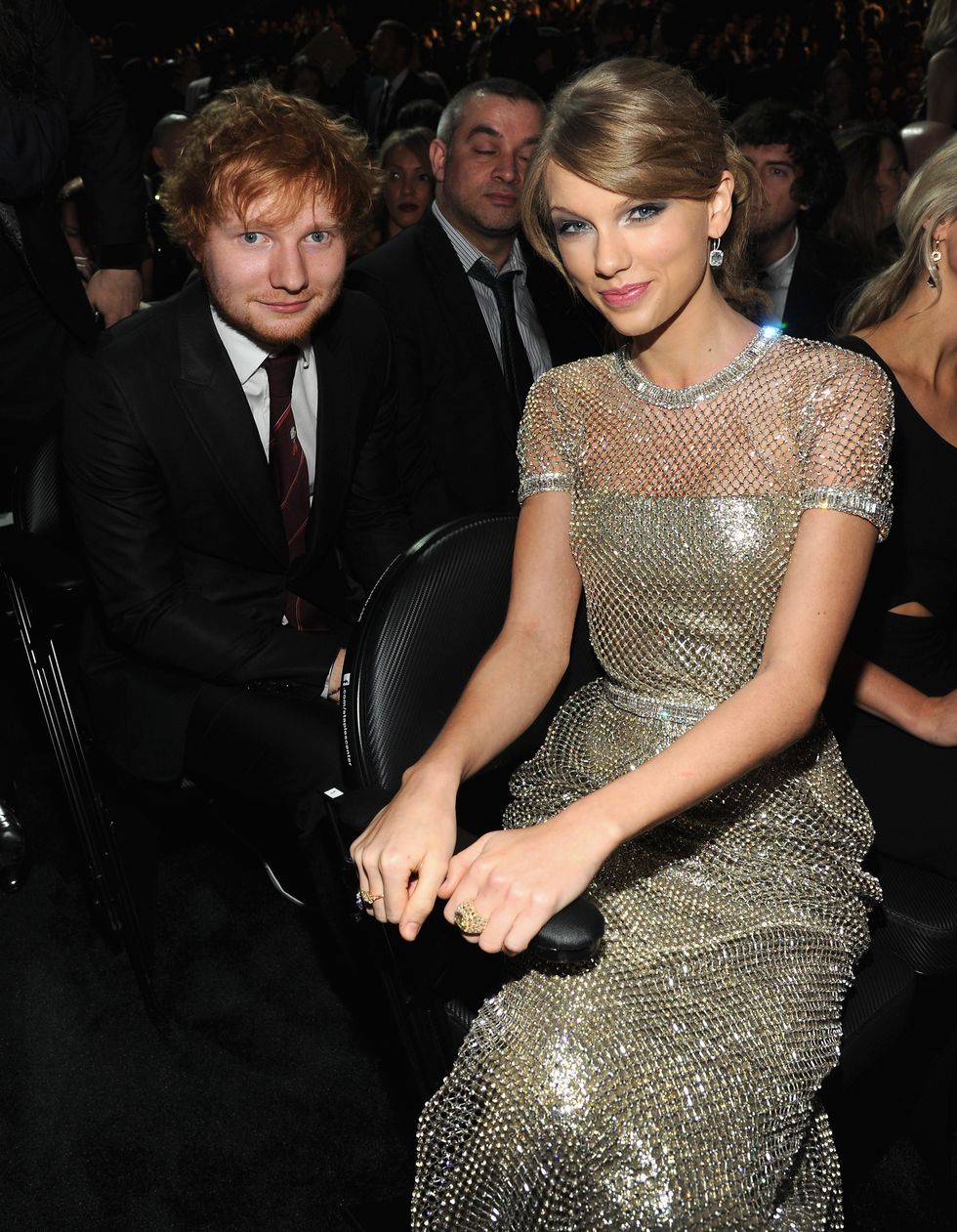Ed Sheeran and Taylor Swift | ELLE UK