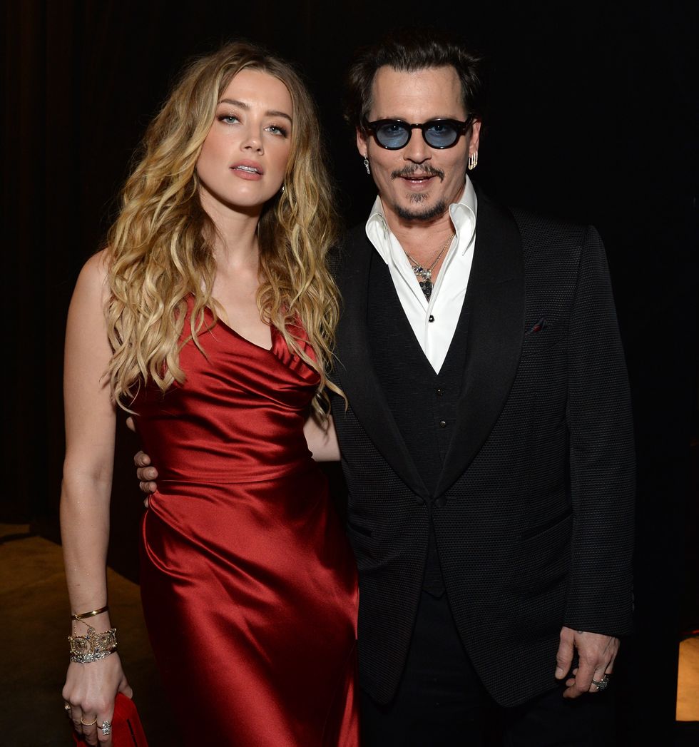 Amber Heard and Johnny Depp