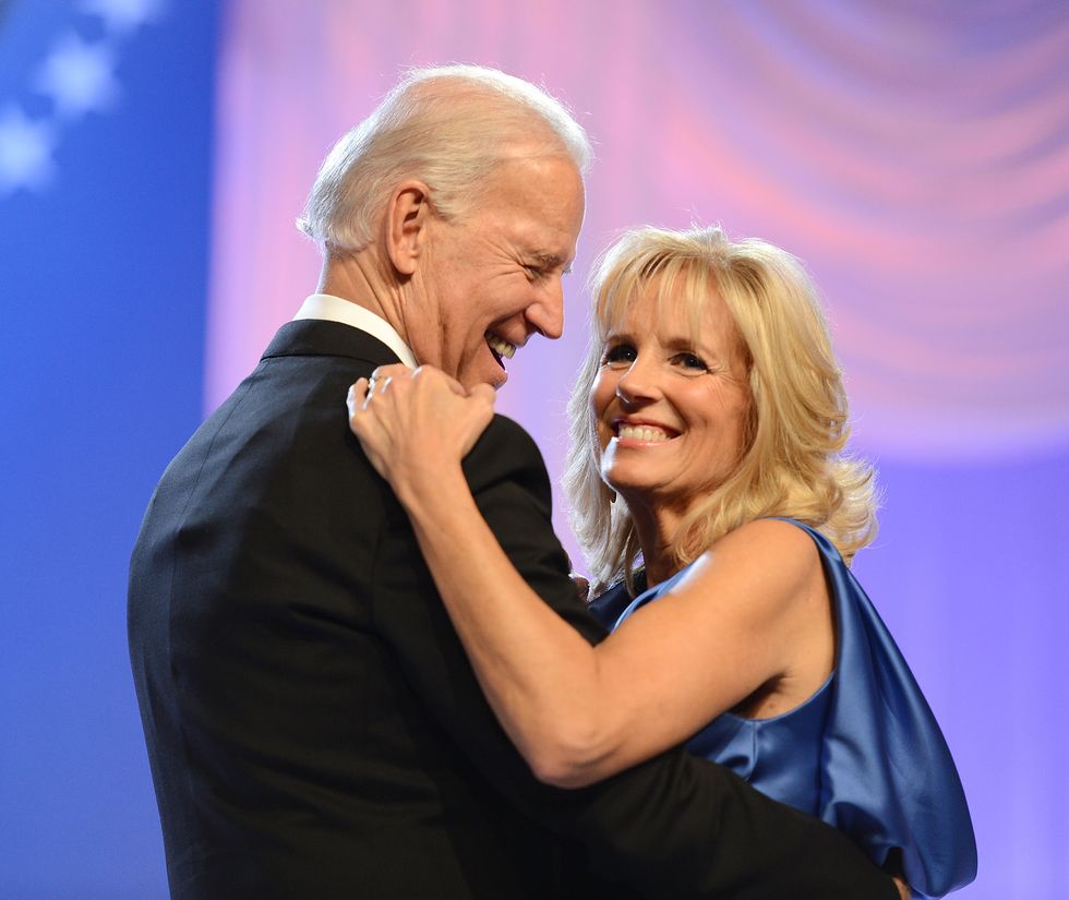 Joe and Dr. Jill Biden at the Inaugeral Ball 2013