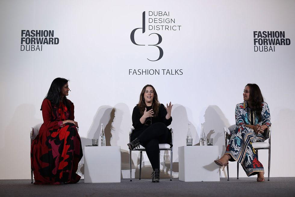 Mary Katrantzou Talking to Ghizlan Guenez, Fashion Forward Dubai
