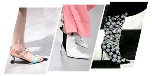 Footwear, Pink, Shoe, Leg, Fashion, Street fashion, High heels, Ankle, Sandal, Leggings, 