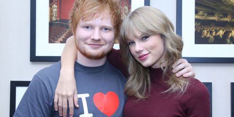 Ed Sheeran and Taylor Swift | ELLE UK