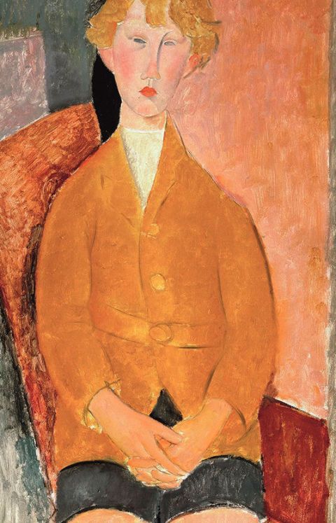 Boy in Shorts Modigliani , Tate Modern, London