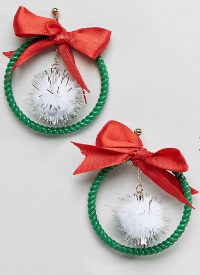 ASOS Christmas Garland Earrings