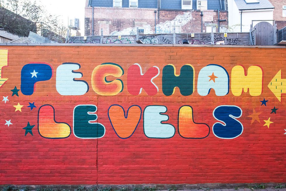 Peckham Levels restaurant, cafe, music  and art space, London