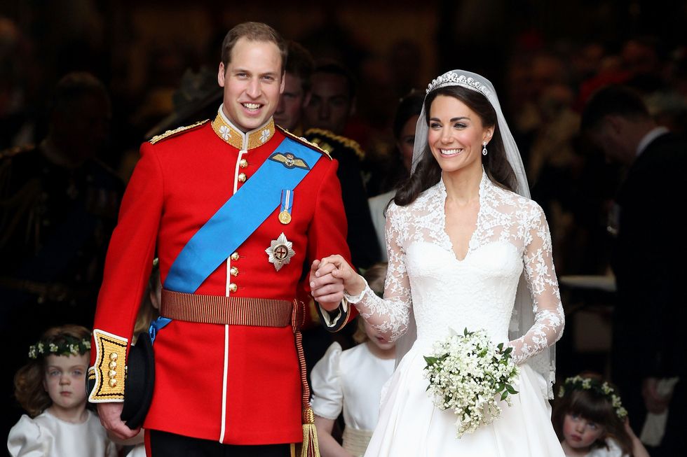 Prince William and Kate Middleton wedding, 2011