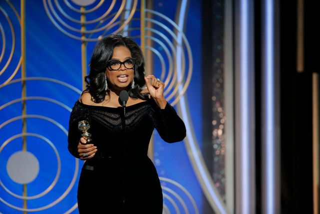 Oprah Winfrey speech at Golden Globes