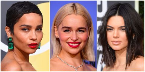 Golden Globes beauty looks 2018 | ELLE UK