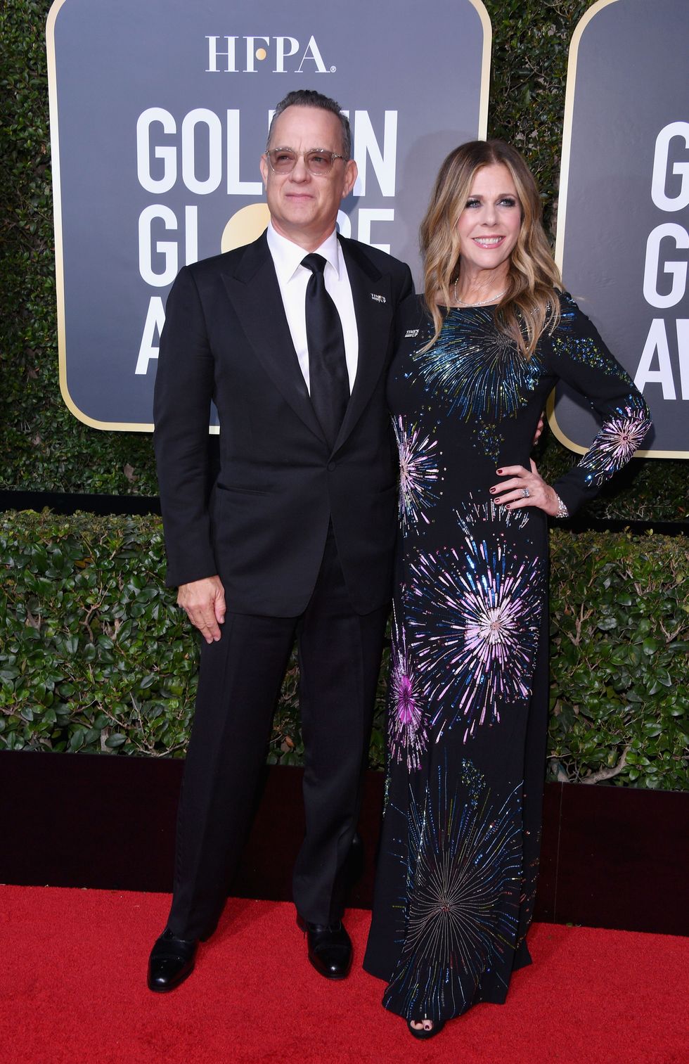 Couples on red carpet at Golden Globes 2018 | ELLE UK