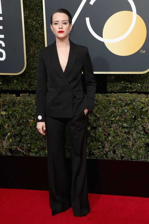 Claire Foy wore Stella McCartney to the golden globes