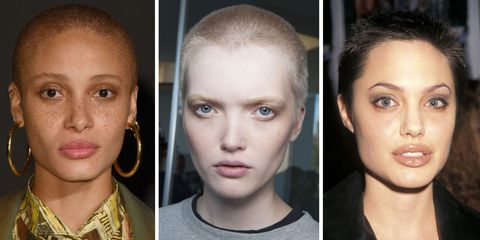 Female Celebrities With A Shaved Head The Best Ever Buzz