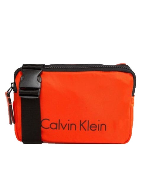 calvin klein orange purse