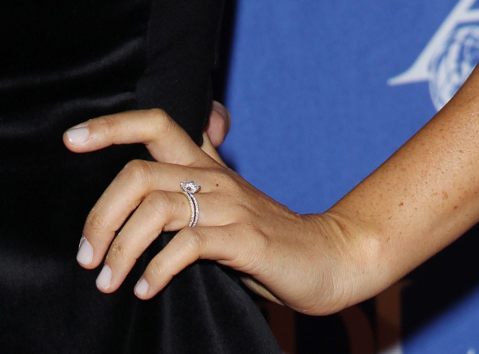 Meghan Markle's first wedding ring