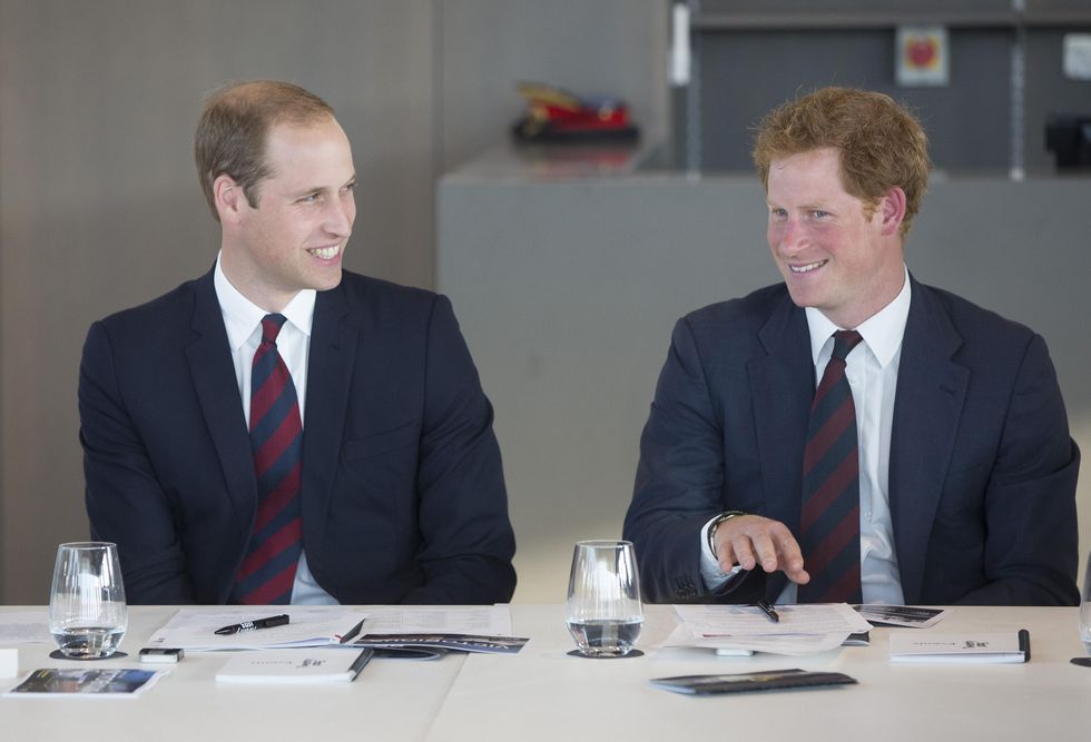 Prince Harry and Prince William | ELLE UK