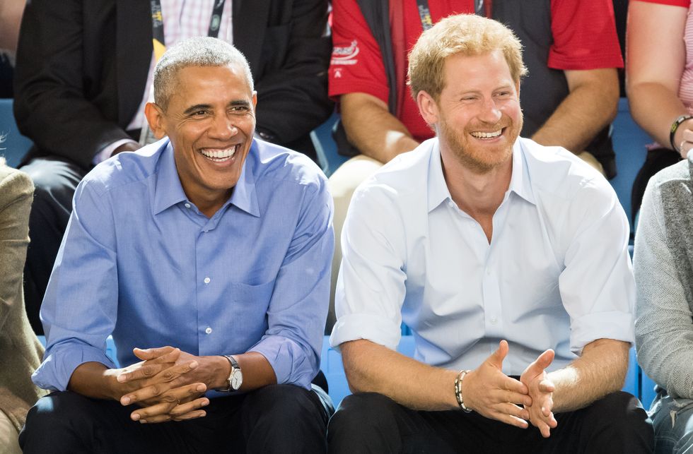 Obama and Harry | ELLE UK