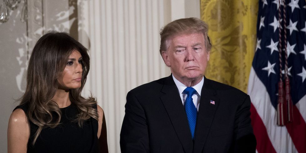 melania and donald