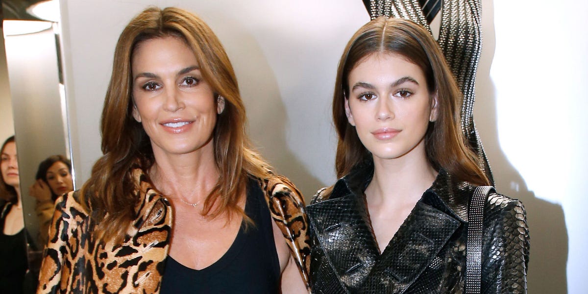 Kaia Gerber Trolls Mum Cindy Crawford With Raunchy Male Model Picture