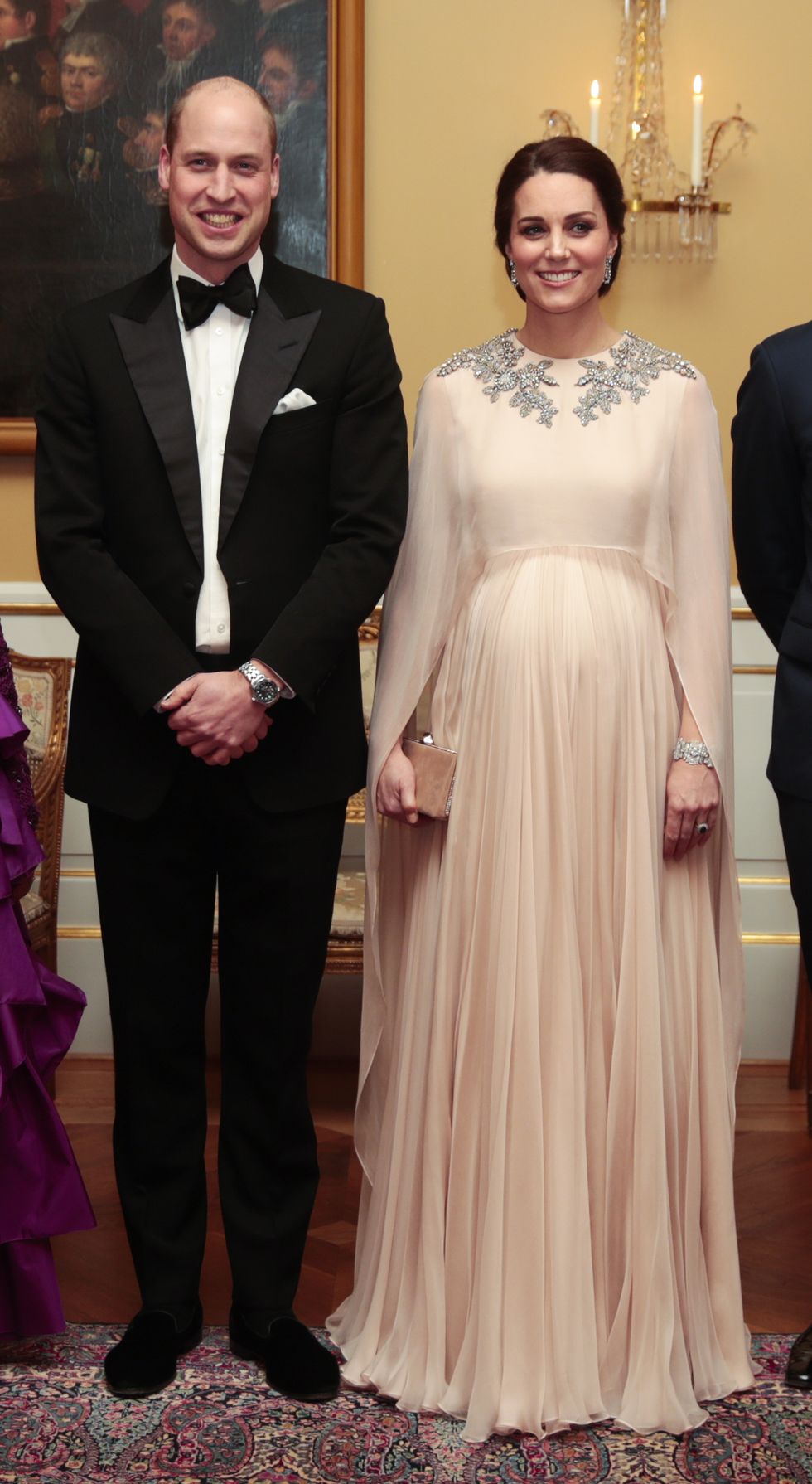 Duchess of Cambridge custom Alexander McQueen in Norway