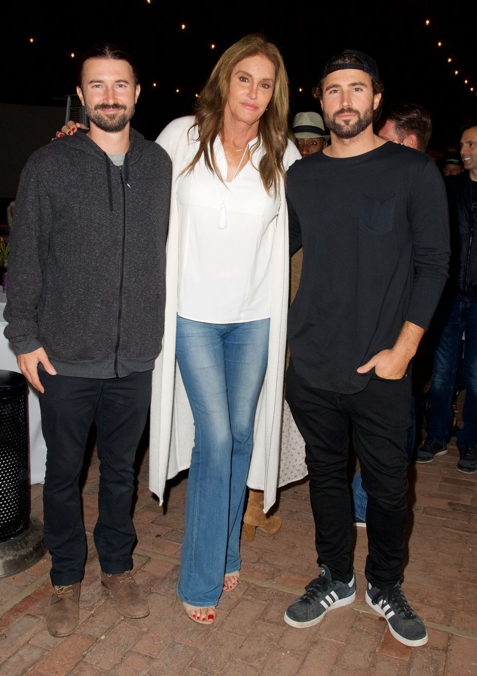 Brandon, Caitlyn and Brody Jenner