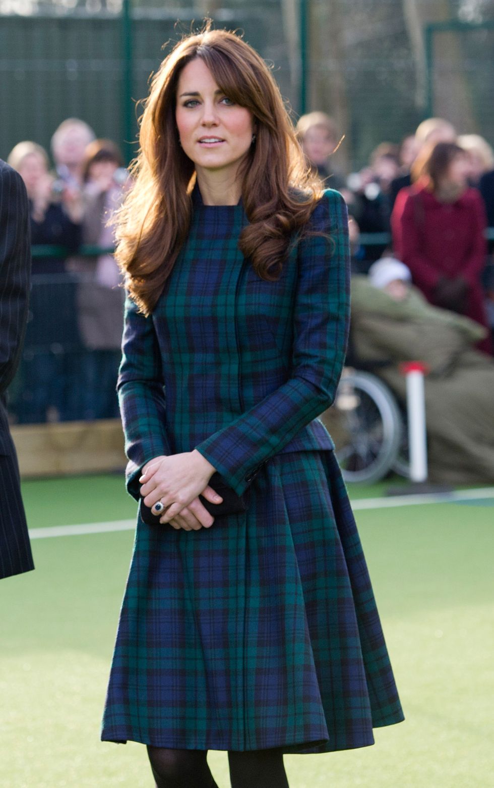 Kate Middleton tartan dress