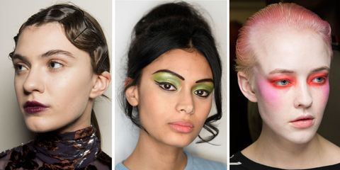 Your Guide To Every Make-Up And Hair Decade That Walked The Runway At ...