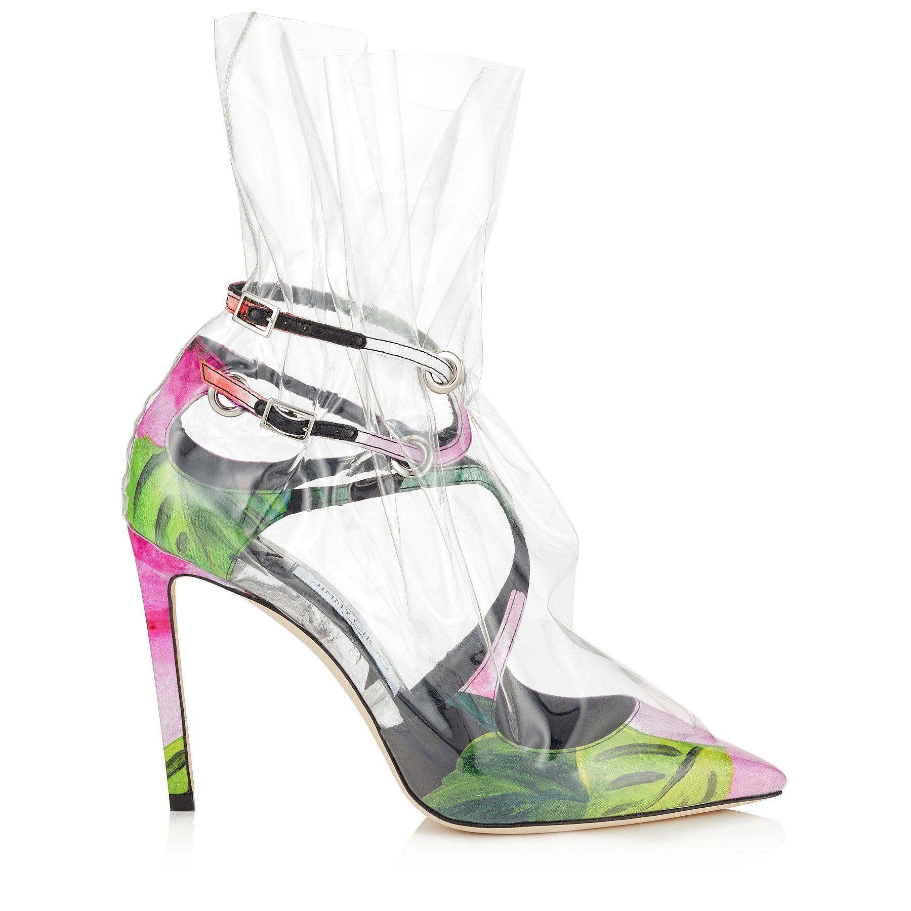 Off-White's Plastic Fantastic Jimmy Choo Collection Has Arrived