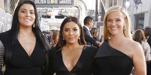 eva longoria red carpet E! entertainment video golden globes