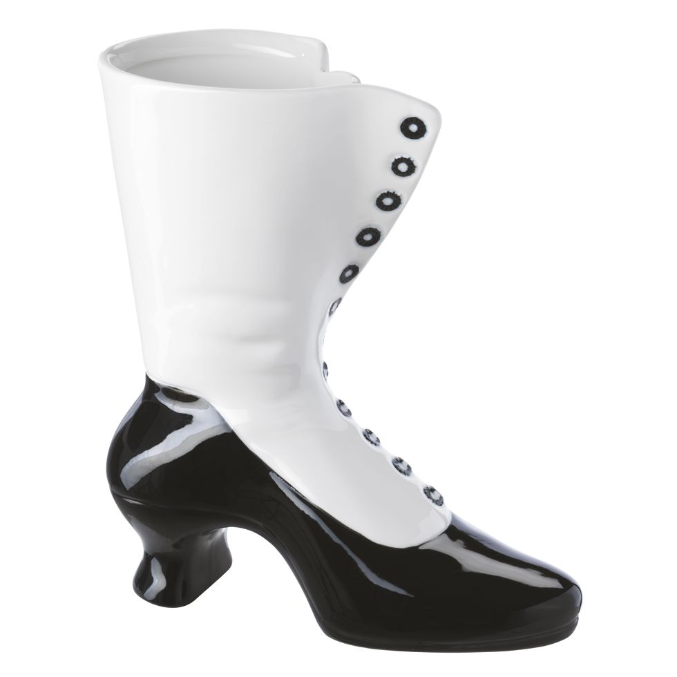 White, Boot, Costume accessory, Plastic, Knee-high boot, Foot, Rain boot, Sandal, Still life photography, 