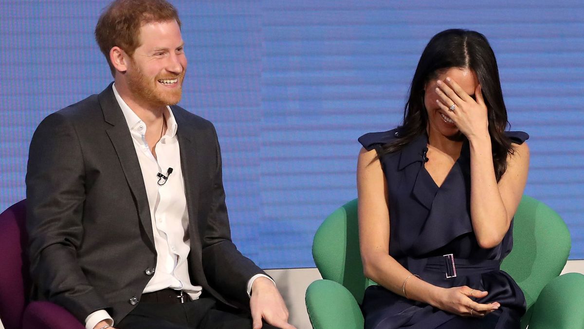 preview for Prince Harry jokes 'We're stuck together' at Royal Foundation event