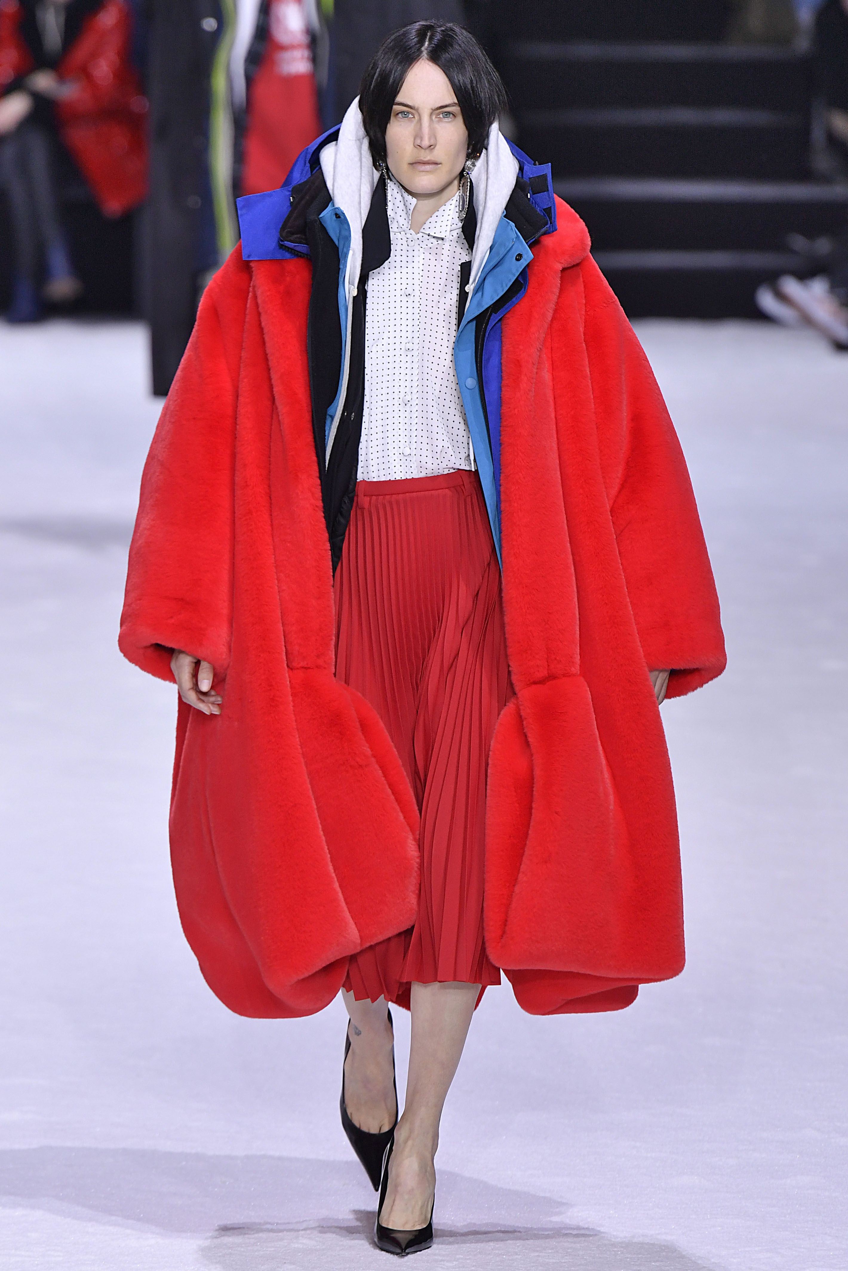 Balenciaga 2025 coat layered