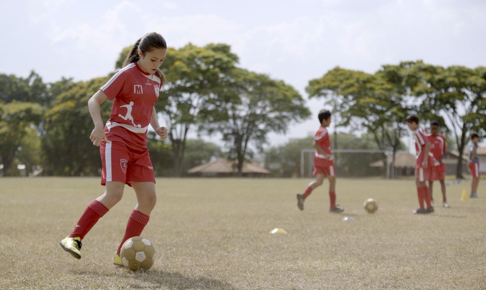 Laura Pigatin training in Brasil | ELLE UK