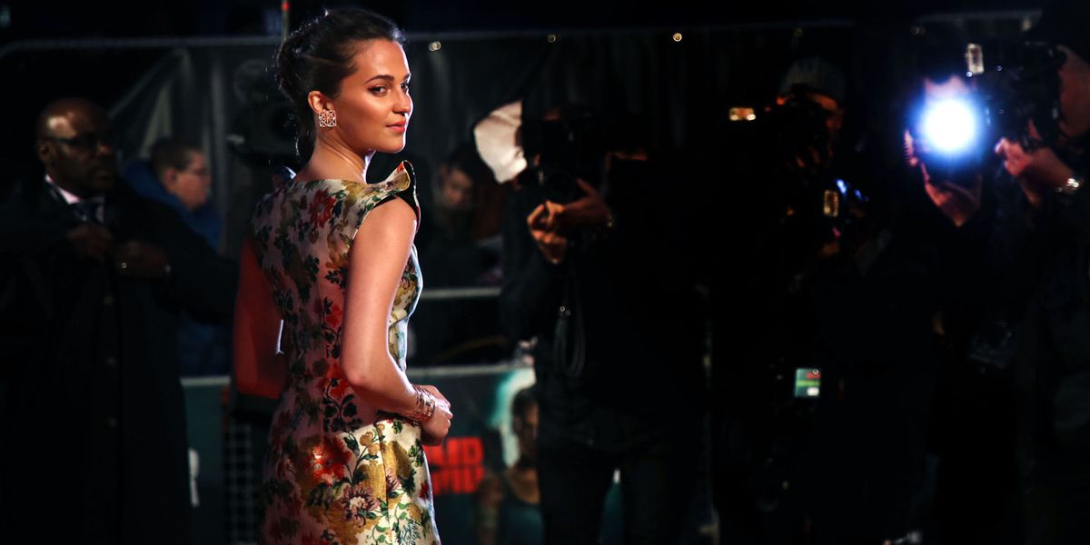 Alicia Vikander's Dress Is Perfect For The Day After The Wedding