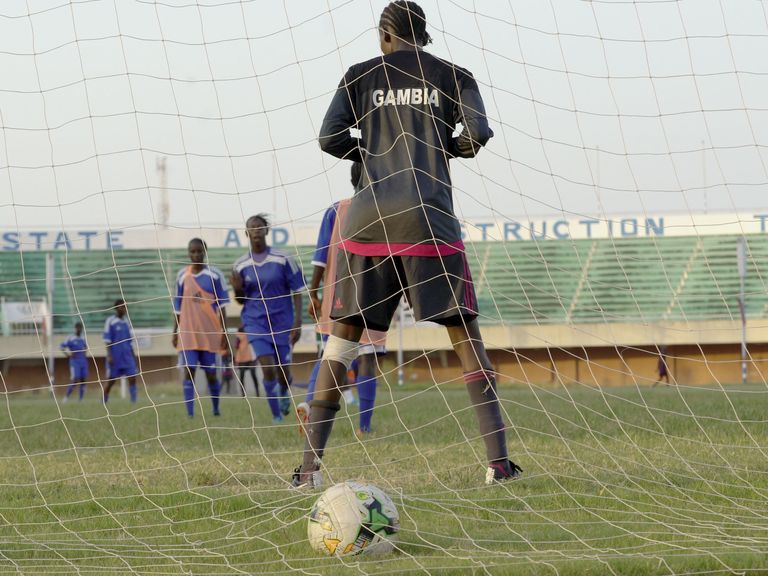 Girls play football in Gambia | ELLE UK