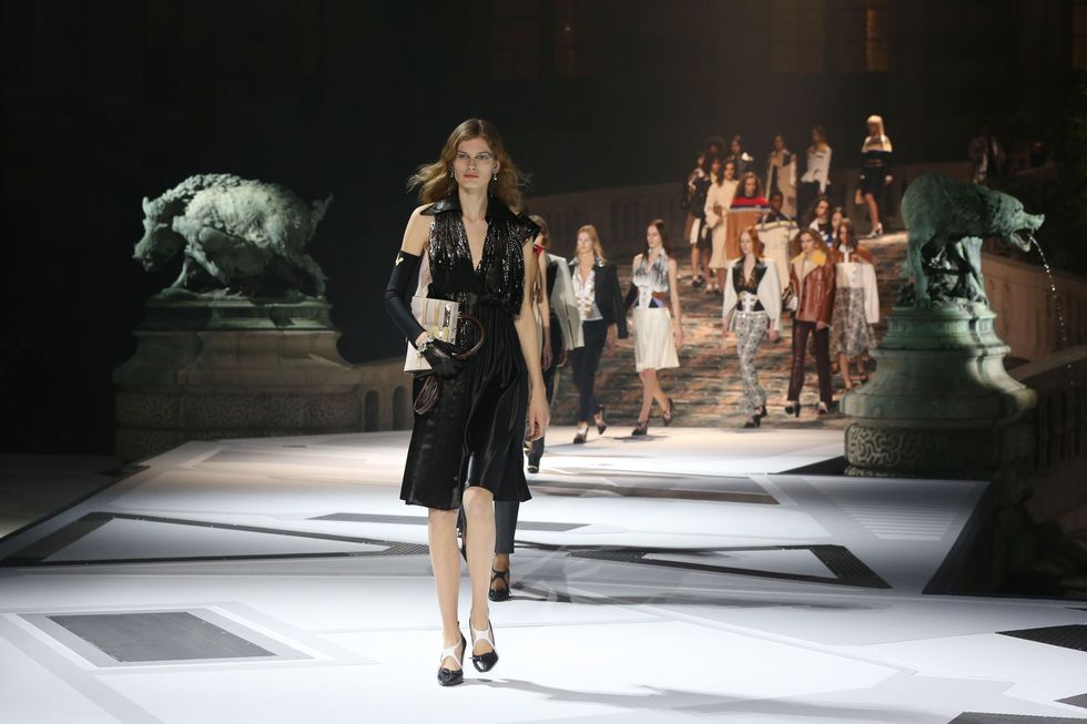 Paris Fashion Week AW18: Louis Vuitton Reboots Bourgeois French Fashion ...