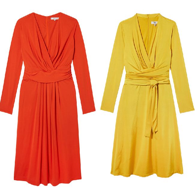 Kate Middleton s Iconic Engagement Wrap Dress Is Now Available In Rainbow Colours