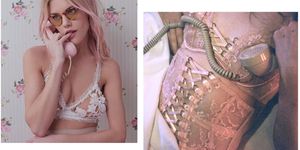 best bridal lingerie UK: for love and lemons, mimi holiday, la perla