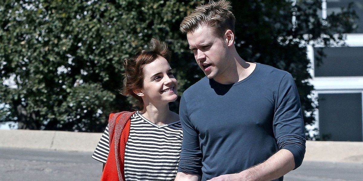 Emma Watson Looks Delightfully Happy Whilst Holding Hands With Chord