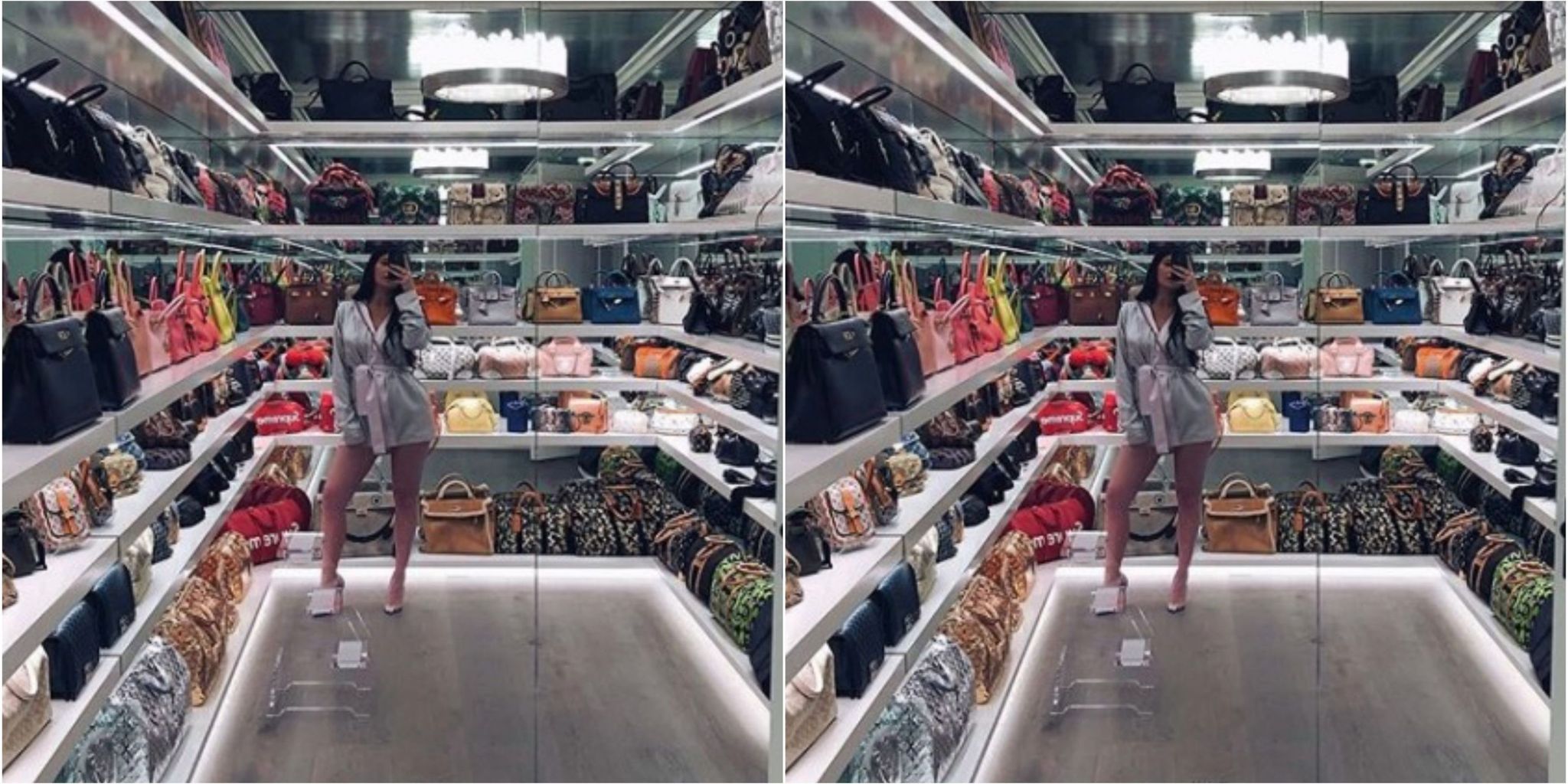 Kylie Jenner's bag closet